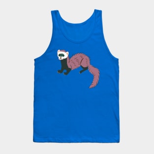 Pink Ferret Tank Top